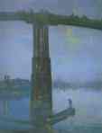 James Abbott McNeill Whistler. Nocturne in Blue and Gold - Old Battersea Bridge.