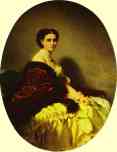 Franz Xaver Winterhalter. Portrait of Sofia Naryshkina.