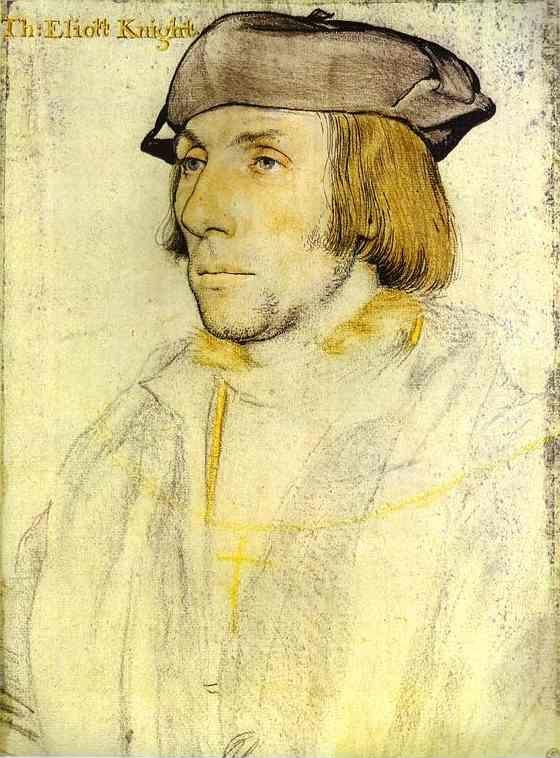 Hans Holbein. Portrait of Sir Thomas Elyot.