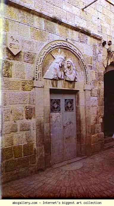 Jerusalem. The Fourth Station. Armenian Oratory