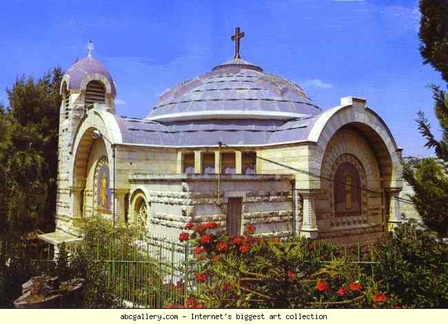 Jerusalem. Church of St. Peter in Gallicantu.