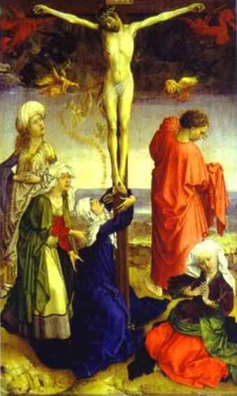 Rogier van der Weyden. Crucifixion.