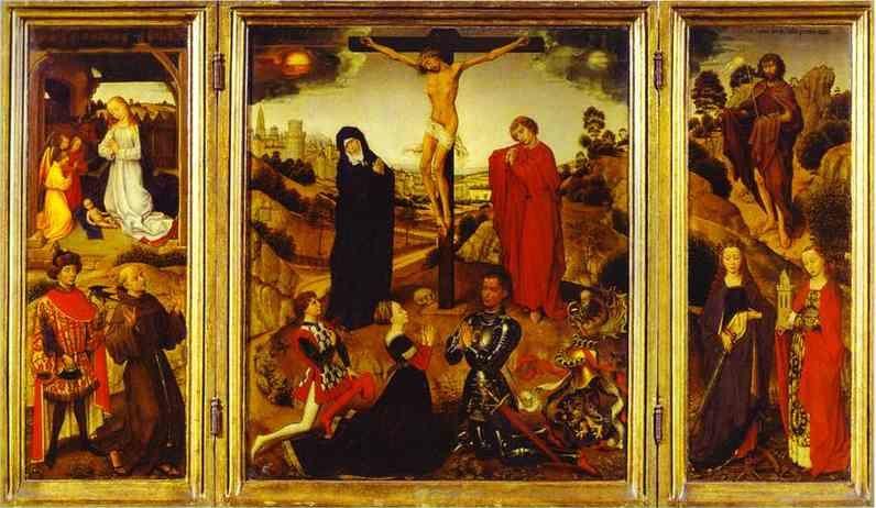 Rogier van der Weyden. Sforza Triptych.