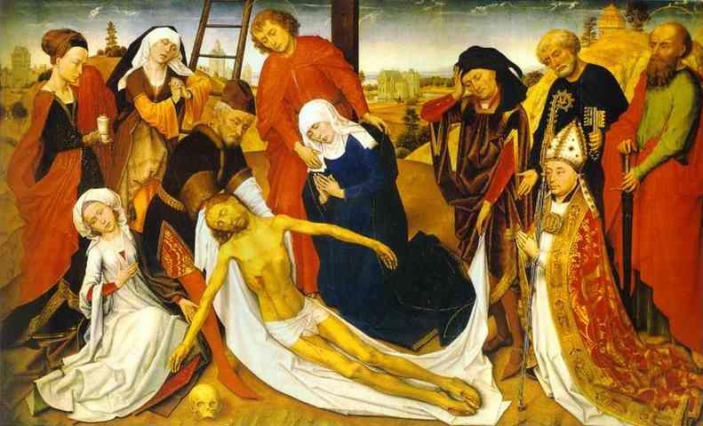 Rogier van der Weyden. Lamentation.
