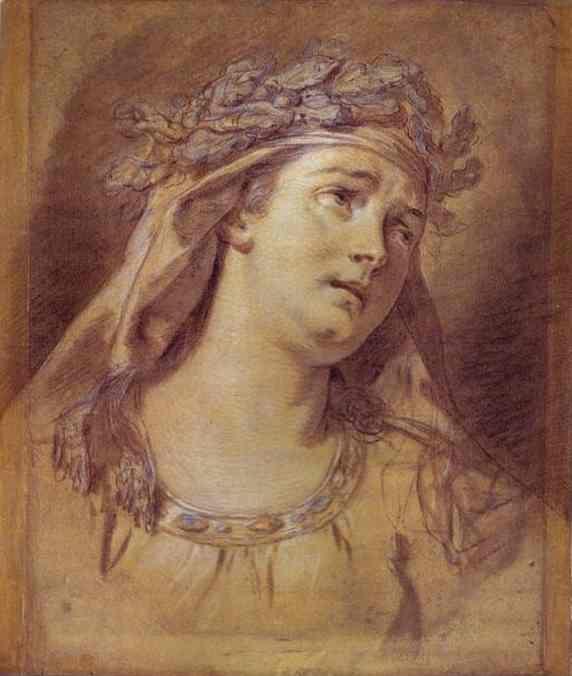 Jacques-Louis David. Sorrow.
