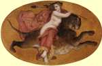 William-Adolphe Bouguereau. Bacchante on a Panther.