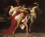 William-Adolphe Bouguereau. Orestes Pursued by the Furies.