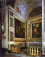 . Interior of Contarelli Chapel. San Luigi dei Francesi, Rome, Italy.