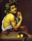 Caravaggio. Self-Portrait as Sick Bacchus.