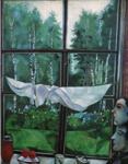 Marc Chagall. Window in the Country. (Fenêtre à la campagne).