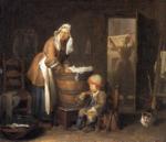 Jean-Baptiste-Simeon Chardin. The Laundress.