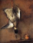 Jean-Baptiste-Simeon Chardin. A Green-Neck Duck with a Seville Orange.