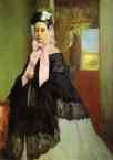Edgar Degas. Portrait of Marguerite de Gas, the Artist's Sister.