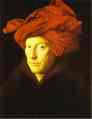 Jan van Eyck. Man in a Red Turban.