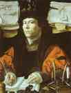 Jan Gossaert. Portrait of a Banker.