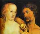 Hans Holbein. Adam and Eve.