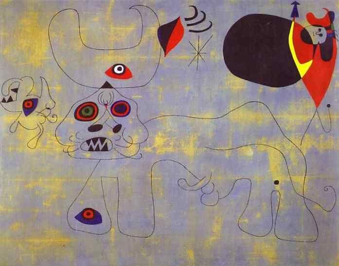 Joan Miró. The Bull Fight.