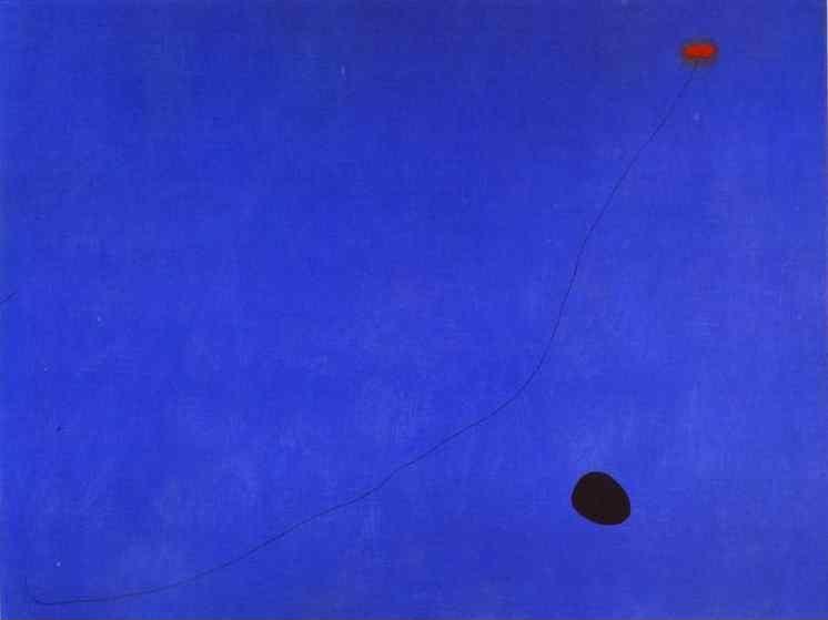 Joan Miró. Blue III.