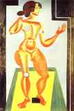 Joan Miró. Standing Nude.