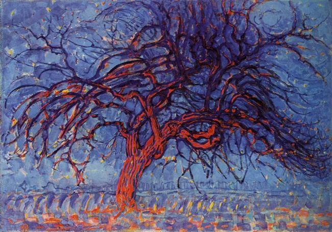 Piet Mondrian. The Red Tree.