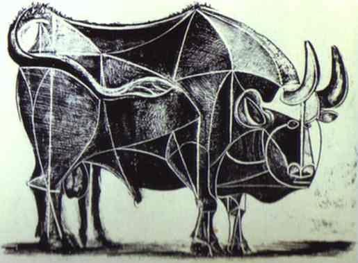 Pablo Picasso. The Bull. State IV.