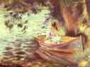 Pierre-Auguste Renoir. Woman in a Boat.
