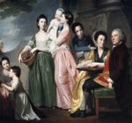 George Romney. The Leigh Family.
