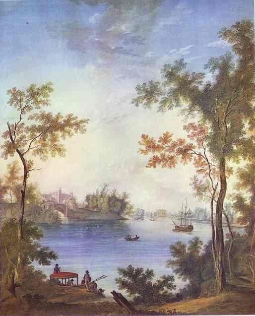 Semion Shchedrin. View on the Gatchina Palace from the Silver Lake.