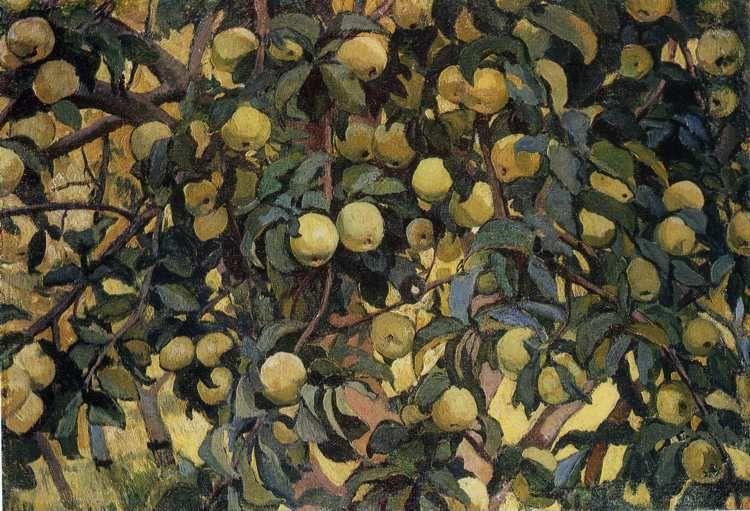 Zinaida Serebriakova. Apple-Tree.