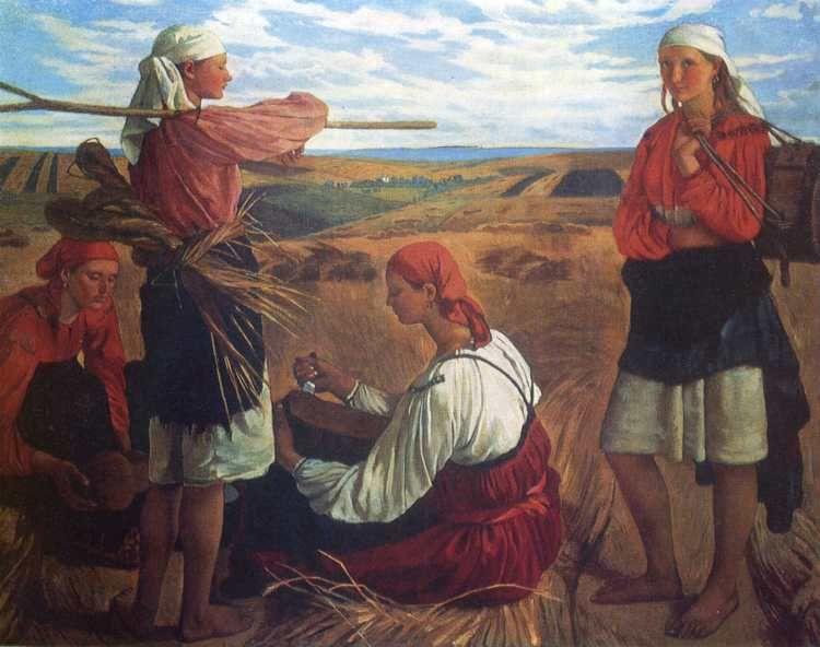 Zinaida Serebriakova. Harvest Time.