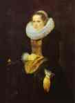 Anthony van Dyck. Portrait of a Flemish Lady.