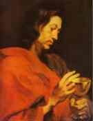 Anthony van Dyck. Evangelist John.