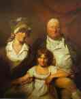 Sir David Wilkie. William Chalmers-Bethune, His Wife Isabella Morison and their Daughter Isabella.