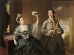 Joseph Wright of Derby. Mr and Mrs William Chase.